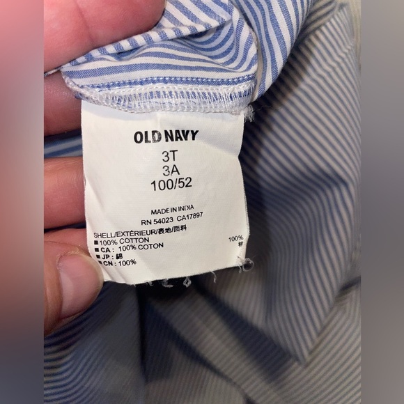 100% Cotton Old Navy Girl’s Dress - Picture 4 of 7